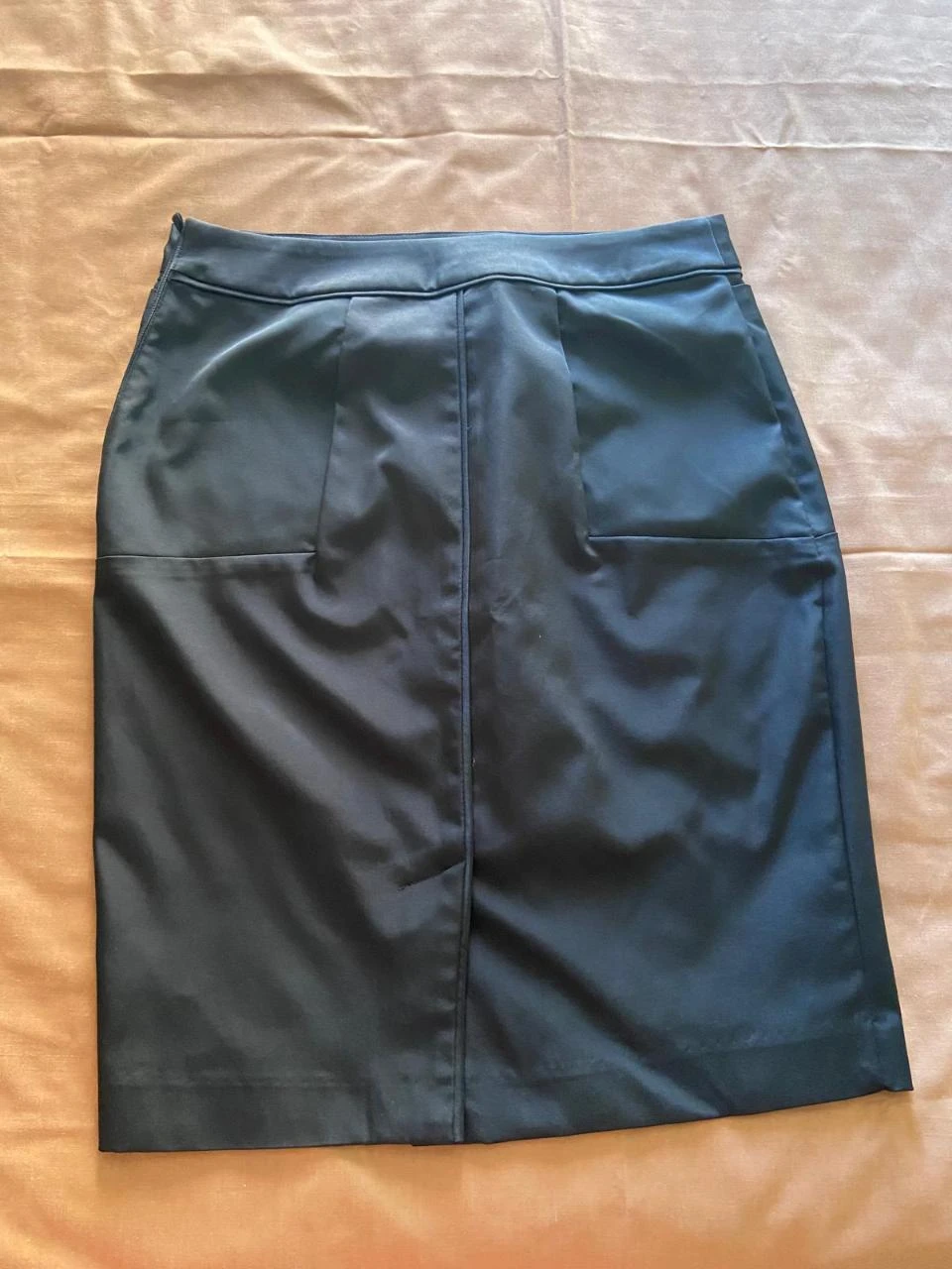 Falda negra ajustada, ceñida. H&M. Talla M – photo 6